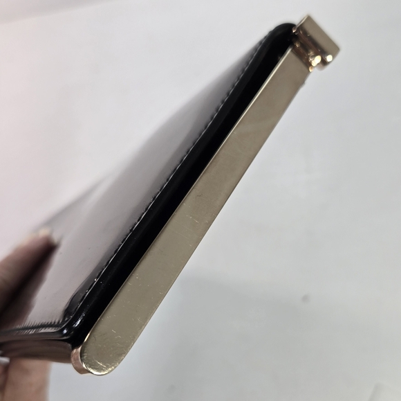 Gucci Tom Ford Black & Gold Patent Leather Clutch Bag - Picture 11 of 13